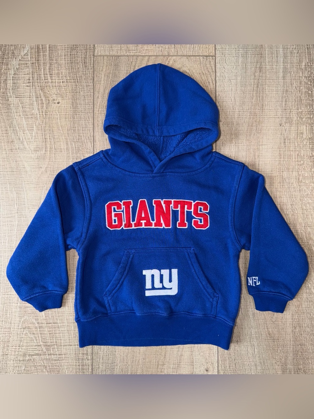 NY Giants Pullover Hoodie Size 3T